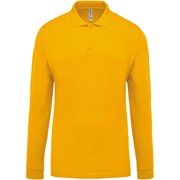 MEN'S LONG-SLEEVED PIQUÉ POLO SHIRT