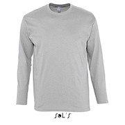 MONARCH MEN'S ROUND COLLAR LONG SLEEVE T-SHIRT