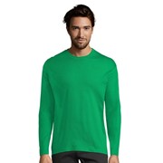 MONARCH MEN'S ROUND COLLAR LONG SLEEVE T-SHIRT