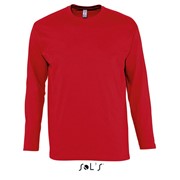 MONARCH MEN'S ROUND COLLAR LONG SLEEVE T-SHIRT