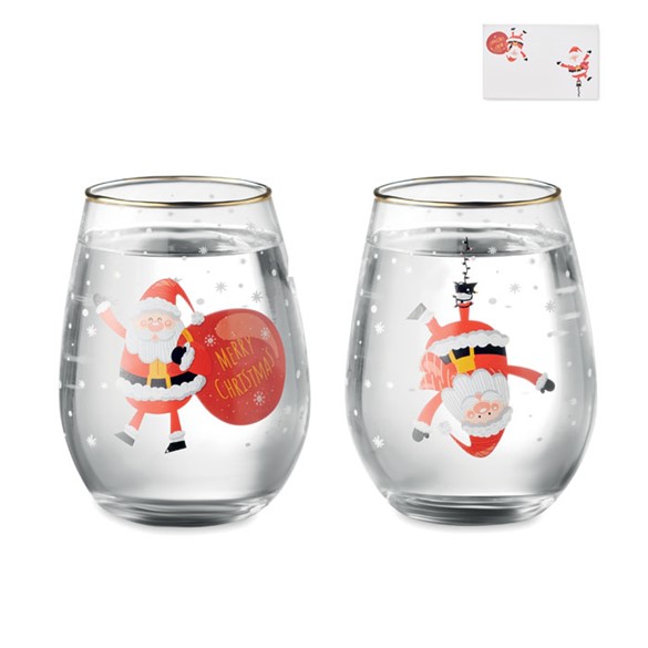 Set od 2 božićne čaše NOEL