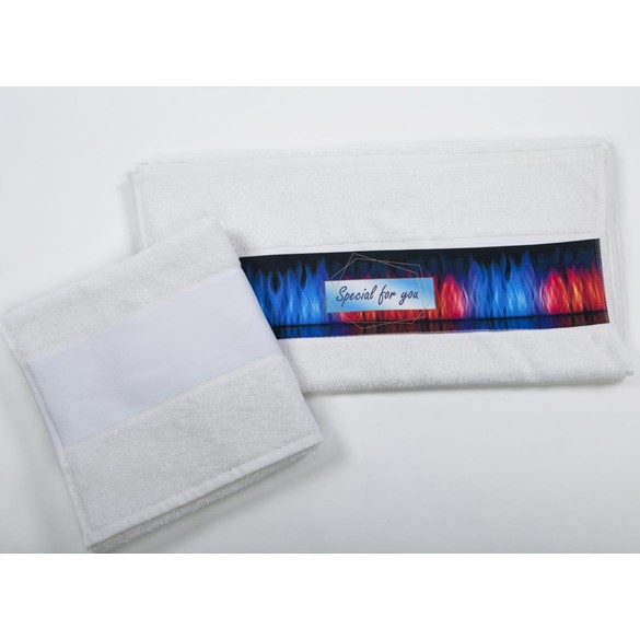Olima ručnik sa sublimacijskim rubom