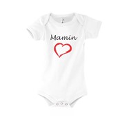 Otroški body Mamin srček