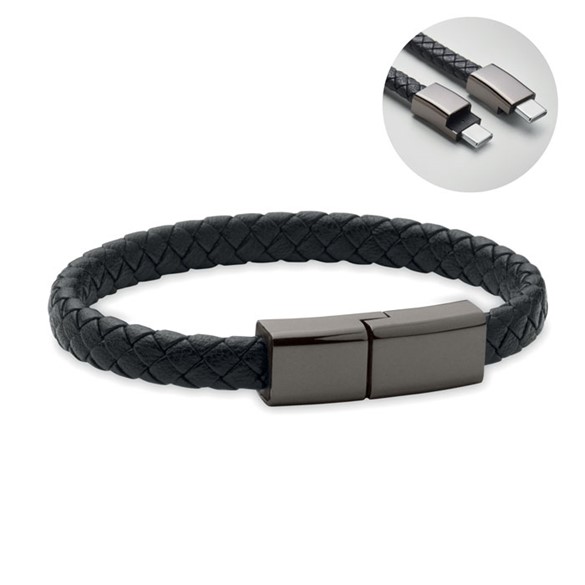 Pleteni kabel za narukvicu FAULETI CHARGE tip-C