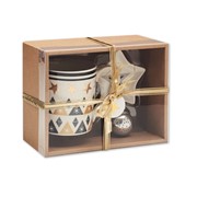 Šalica, mini tanjur, filter u kutiji UNIQUE