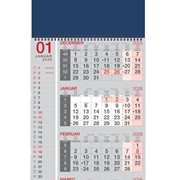 Poslovni kalendar 2026, 3-dijelni sa spiralom