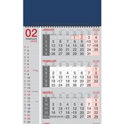 Poslovni kalendar 2026, 4-dijelni sa spiralom