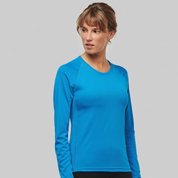 PA444 LADIES' LONG-SLEEVED SPORTS T-SHIRT