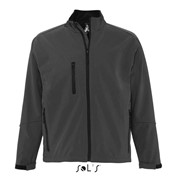 RELAX MEN'S SOFTSHELL ZIPPED JACKET