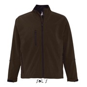 RELAX MEN'S SOFTSHELL ZIPPED JACKET