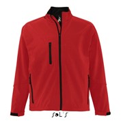 RELAX MEN'S SOFTSHELL ZIPPED JACKET