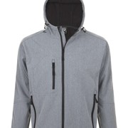 REPLAY MEN - HOODED SOFTSHELL