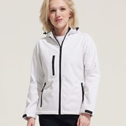 REPLAY WOMEN - HOODED SOFTSHELL
