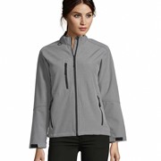 ROXY WOMEN'S SOFTSHELL ZIPPED JACKET
