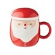 Keramička šalica s poklopcem SANTA 370 ml