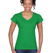 SOFTSTYLE® LADIES' V-NECK T-SHIRT