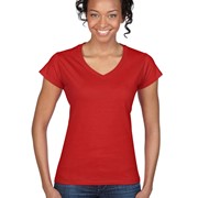 SOFTSTYLE® LADIES' V-NECK T-SHIRT