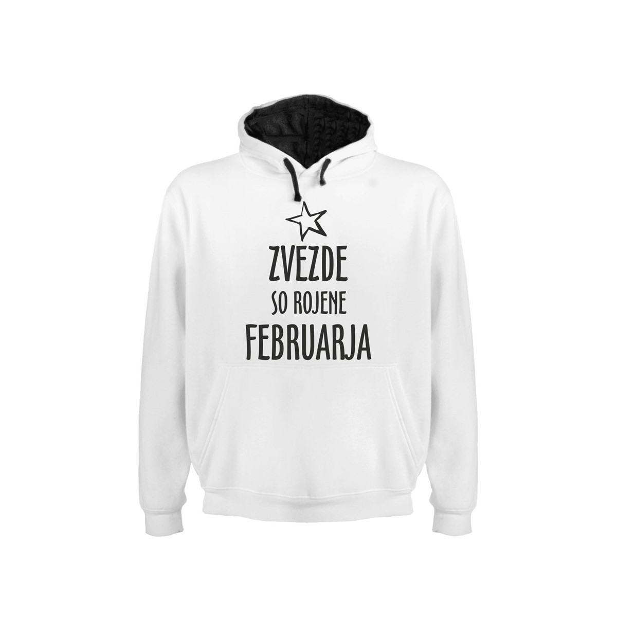 Hoodie Zvezde rojene Februarja