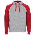 Heather Grey/Red