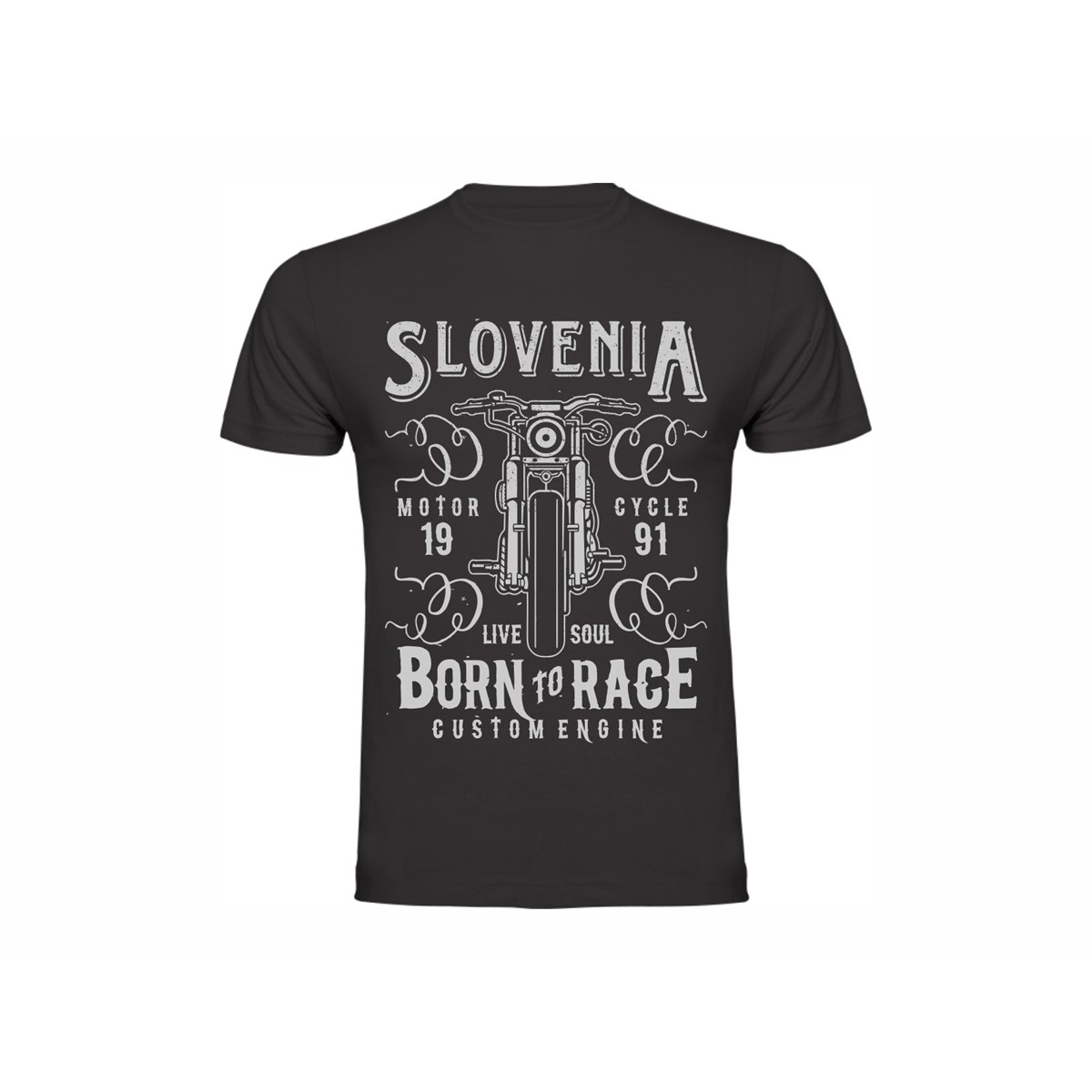 T shirt Born To Race SLO