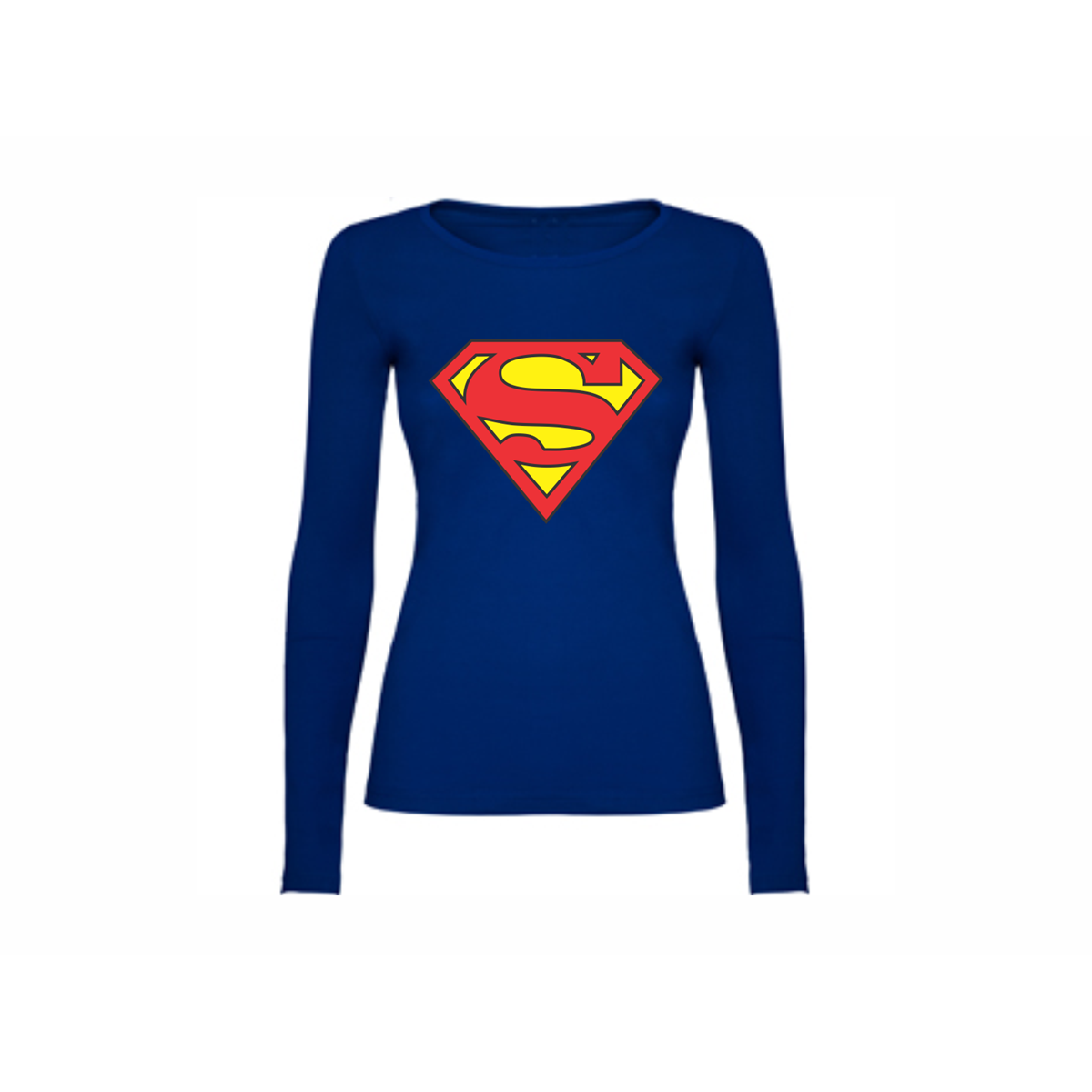 Woman T shirt LS Superman