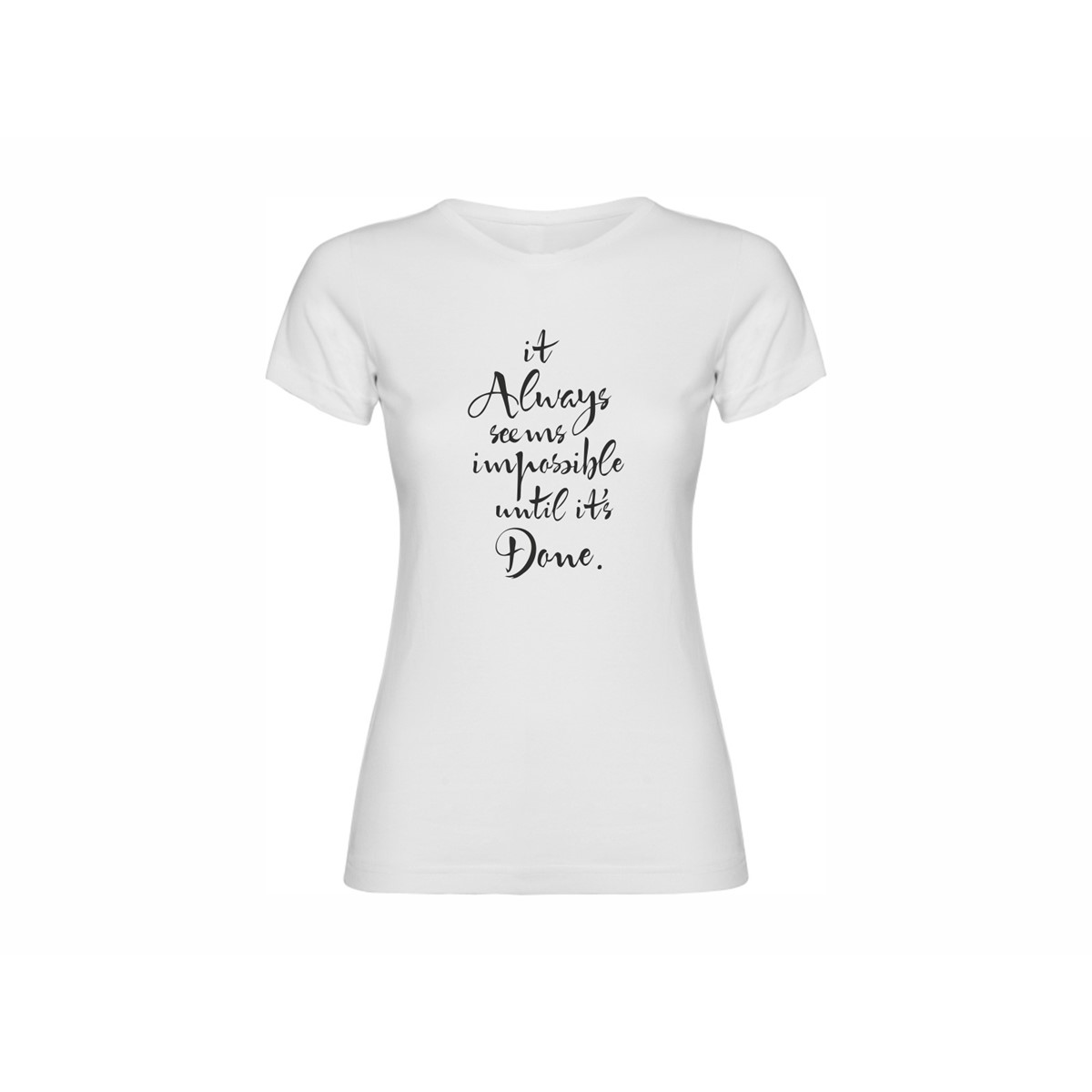 Women's T-shirt Seems impossible