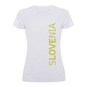 Sports T-shirt women Slovenia Vertical