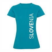 Sports T-shirt women Slovenia Vertical