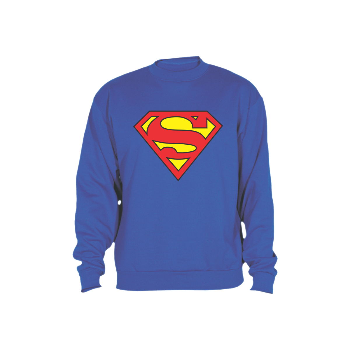 Superman Storm Cloud Supes Adult Crewneck Sweatshirt