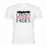 T shirt Crows before hoes