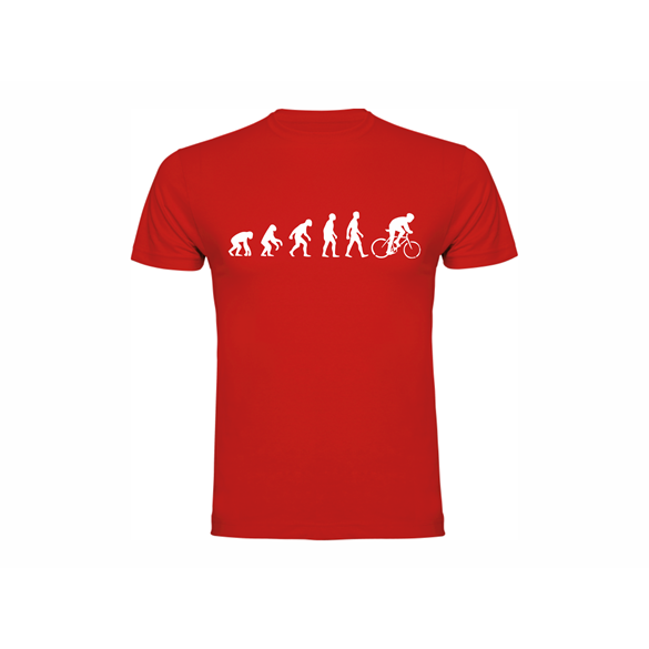 T shirt Evolution of Cycling