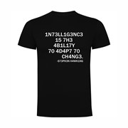 T shirt Intelligence Stephen Hawking