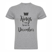 T shirt Kings born December