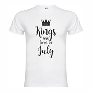 T shirt Kings born July