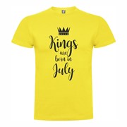 T shirt Kings born July