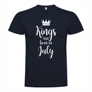T shirt Kings born July