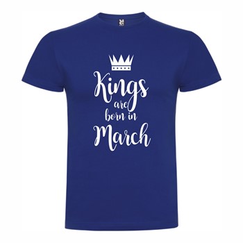 T shirt Kings born March