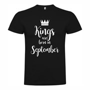 T shirt Kings born September