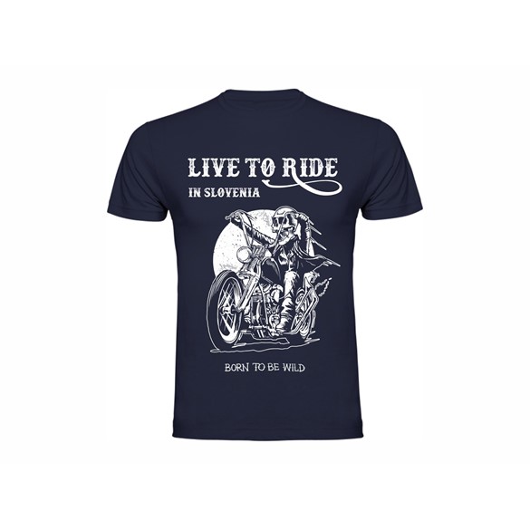 T shirt Live to Ride SLO