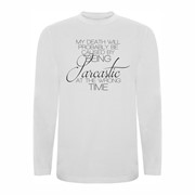 T shirt LS Sarcastic