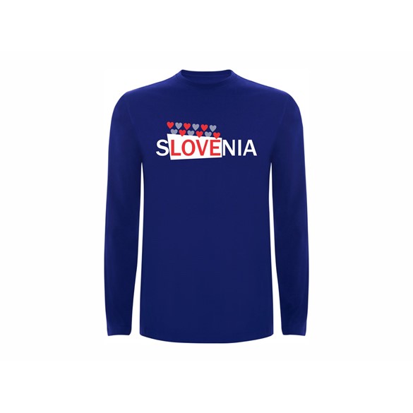 T-shirt LS Slovenia Heart