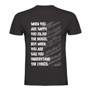T shirt Lyrics