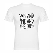 T shirt Me and the dog