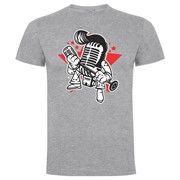 T shirt Microphone KIng