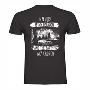 T shirt Nature is my Religion