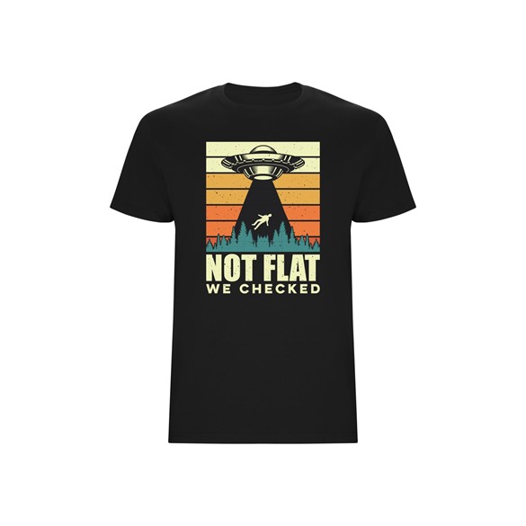 T-shirt Not Flat We Checked