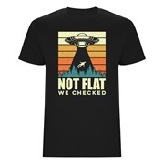 T-shirt Not Flat We Checked
