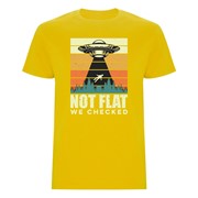 T-shirt Not Flat We Checked