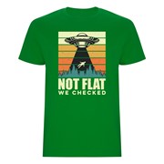 T-shirt Not Flat We Checked