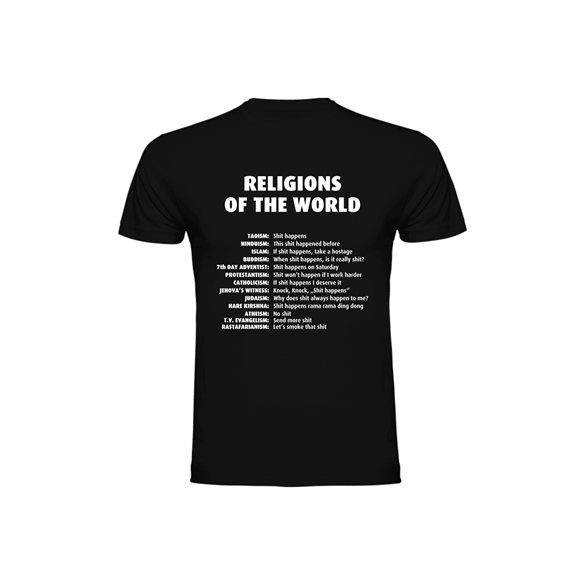 T-shirt Religions of the World